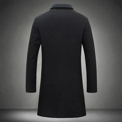 Tommaso | Cappotti Uomo Invernali Lana Lunghi Slim Fit